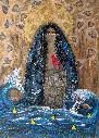 Plegaria a la Virgen (Stretched) - 58" by 40"