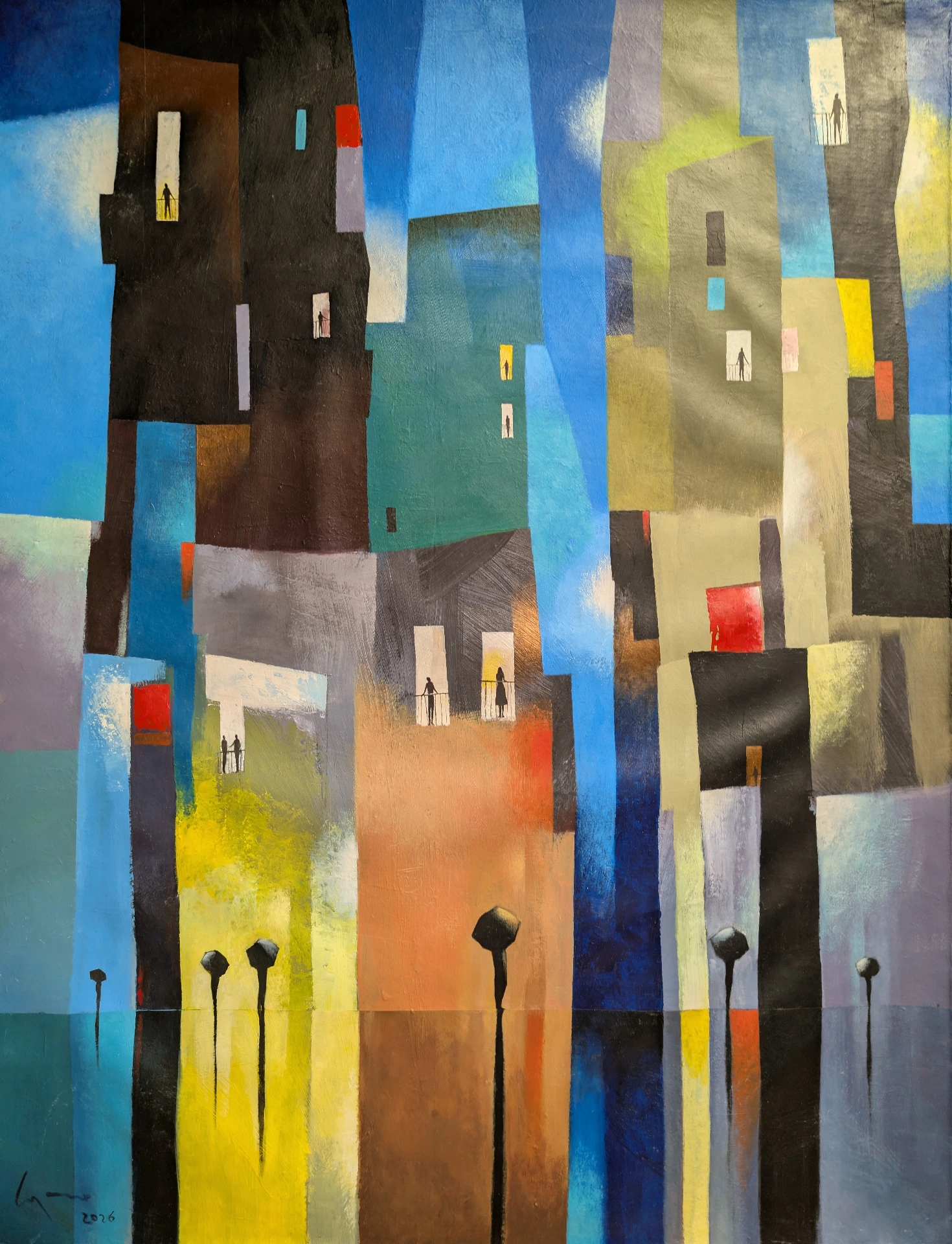 Antes del Amanecer 2 - 41" by 34"