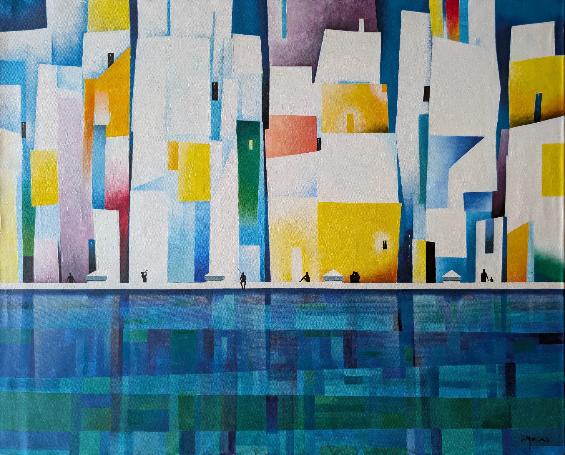 Paisajes - 48" by 37.5"
