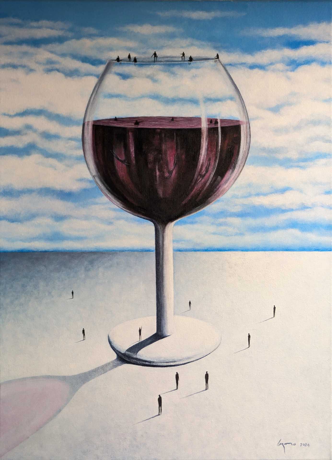 El Nectar de la Vida - 24" by 18"